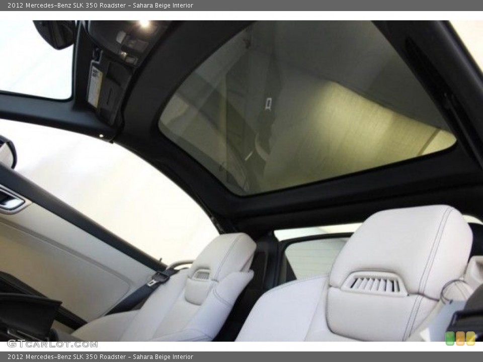 Sahara Beige Interior Sunroof for the 2012 Mercedes-Benz SLK 350 Roadster #73097364