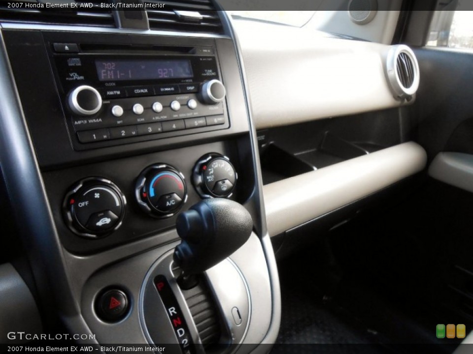 Black/Titanium Interior Transmission for the 2007 Honda Element EX AWD #73098024