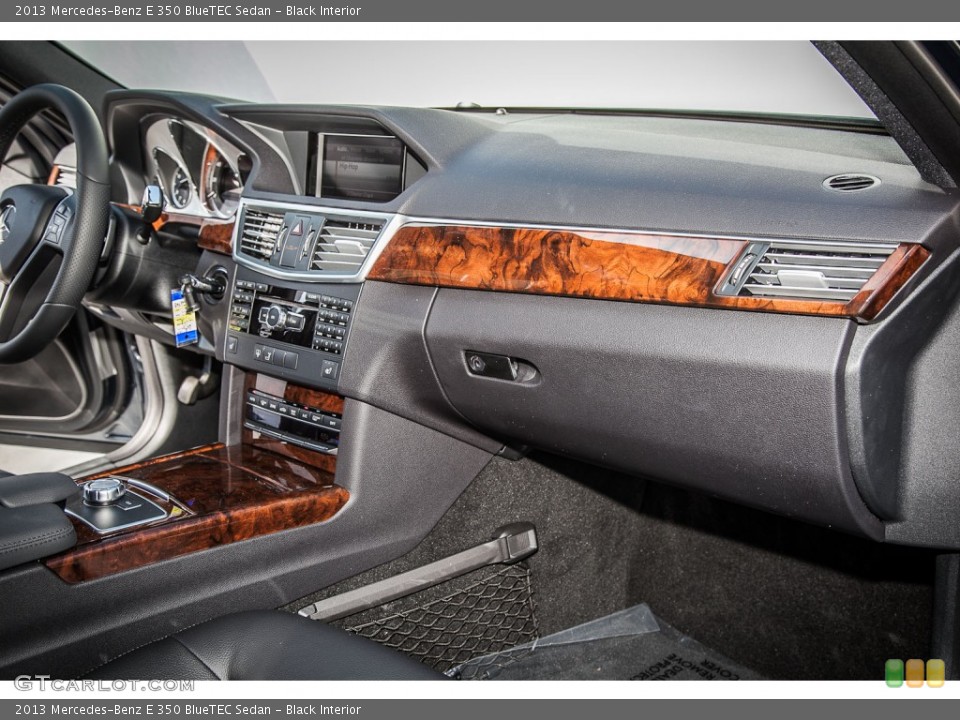 Black Interior Dashboard for the 2013 Mercedes-Benz E 350 BlueTEC Sedan #73098249