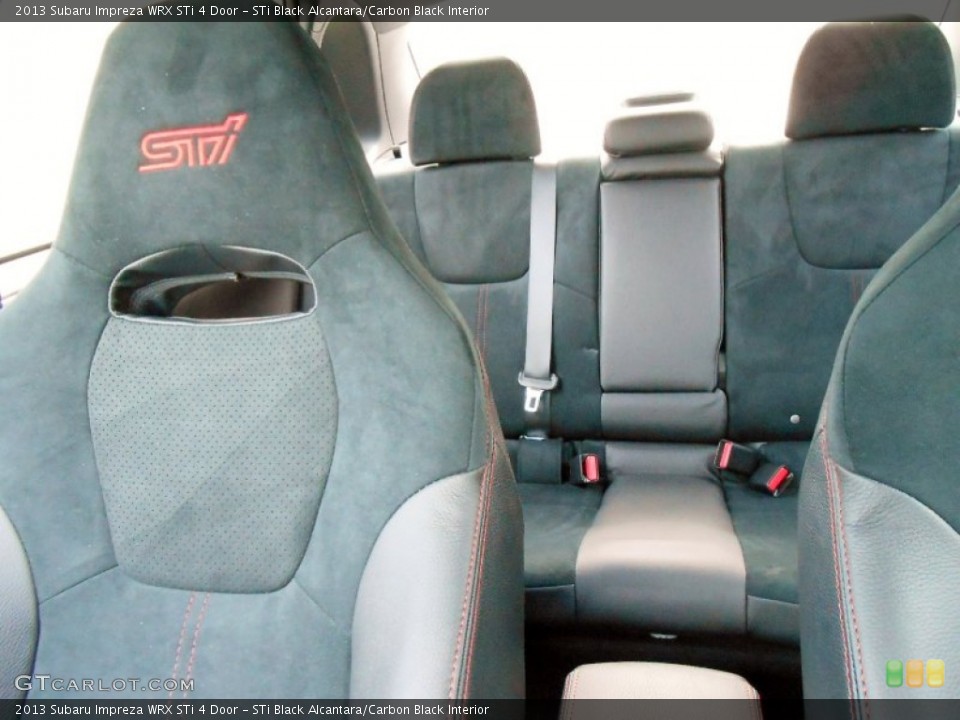 STi Black Alcantara/Carbon Black Interior Photo for the 2013 Subaru Impreza WRX STi 4 Door #73098783