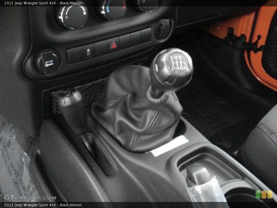 Black Interior Transmission for the 2013 Jeep Wrangler Sport 4x4 #73099272