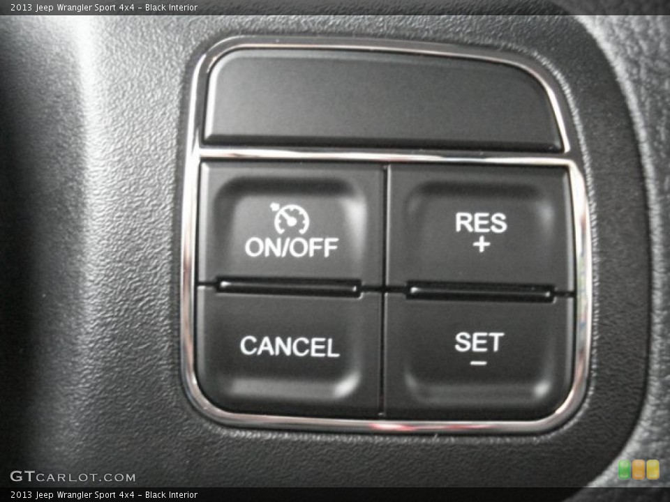 Black Interior Controls for the 2013 Jeep Wrangler Sport 4x4 #73099311