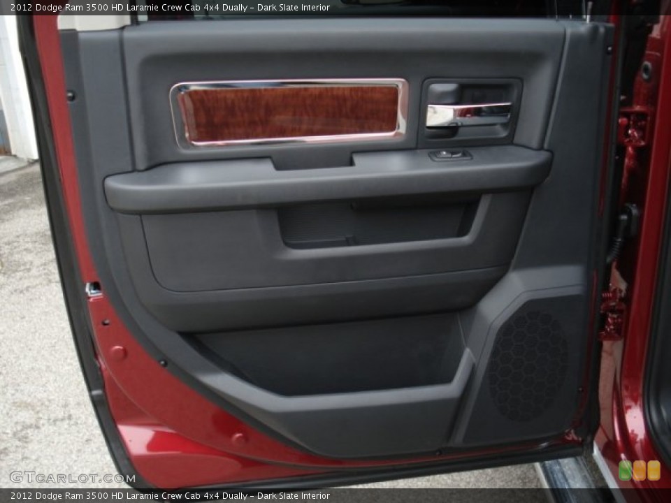 Dark Slate Interior Door Panel for the 2012 Dodge Ram 3500 HD Laramie Crew Cab 4x4 Dually #73102935