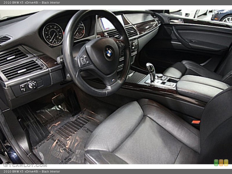 Black Interior Prime Interior for the 2010 BMW X5 xDrive48i #73103601