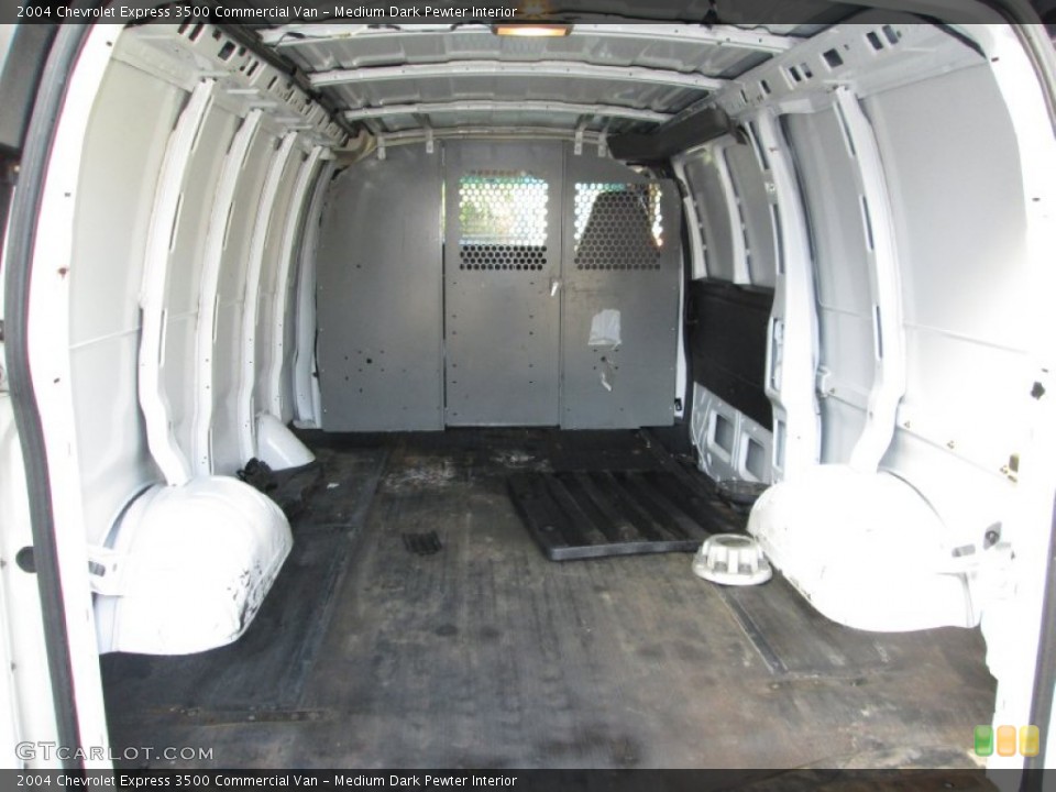 Medium Dark Pewter Interior Trunk for the 2004 Chevrolet Express 3500 Commercial Van #73104490