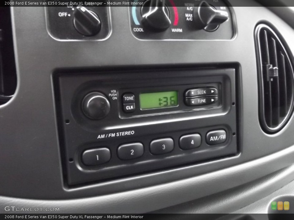 Medium Flint Interior Audio System for the 2008 Ford E Series Van E350 Super Duty XL Passenger #73107525