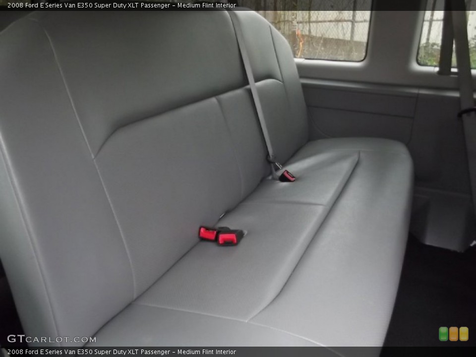Medium Flint Interior Rear Seat for the 2008 Ford E Series Van E350 Super Duty XLT Passenger #73107768