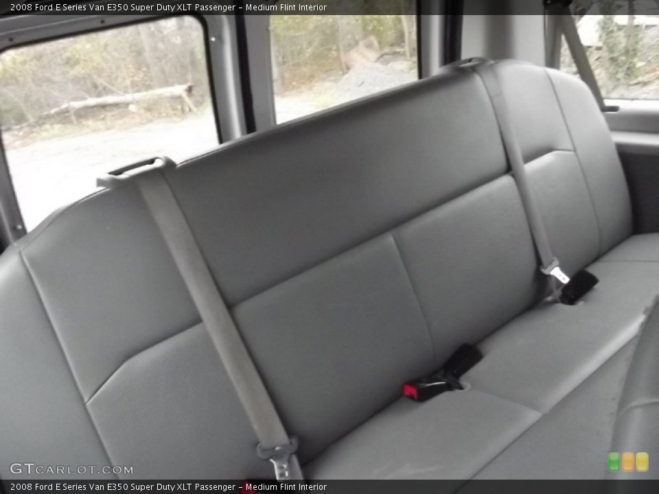 Medium Flint Interior Rear Seat for the 2008 Ford E Series Van E350 Super Duty XLT Passenger #73107780