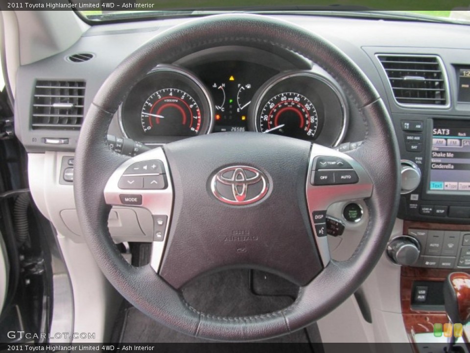 Ash Interior Steering Wheel for the 2011 Toyota Highlander Limited 4WD #73110564