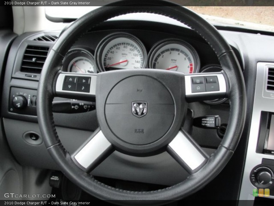 Dark Slate Gray Interior Steering Wheel for the 2010 Dodge Charger R/T #73119238