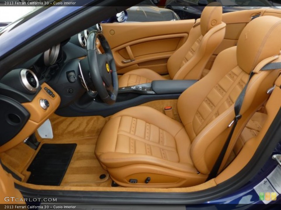 Cuoio Interior Front Seat for the 2013 Ferrari California 30 #73119510