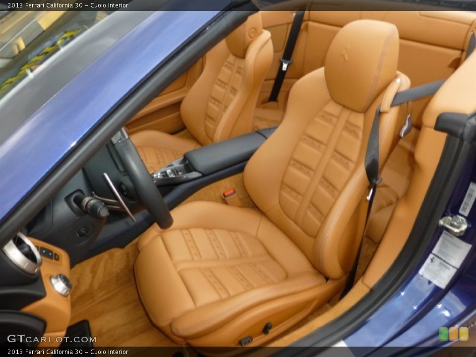Cuoio Interior Front Seat for the 2013 Ferrari California 30 #73119531
