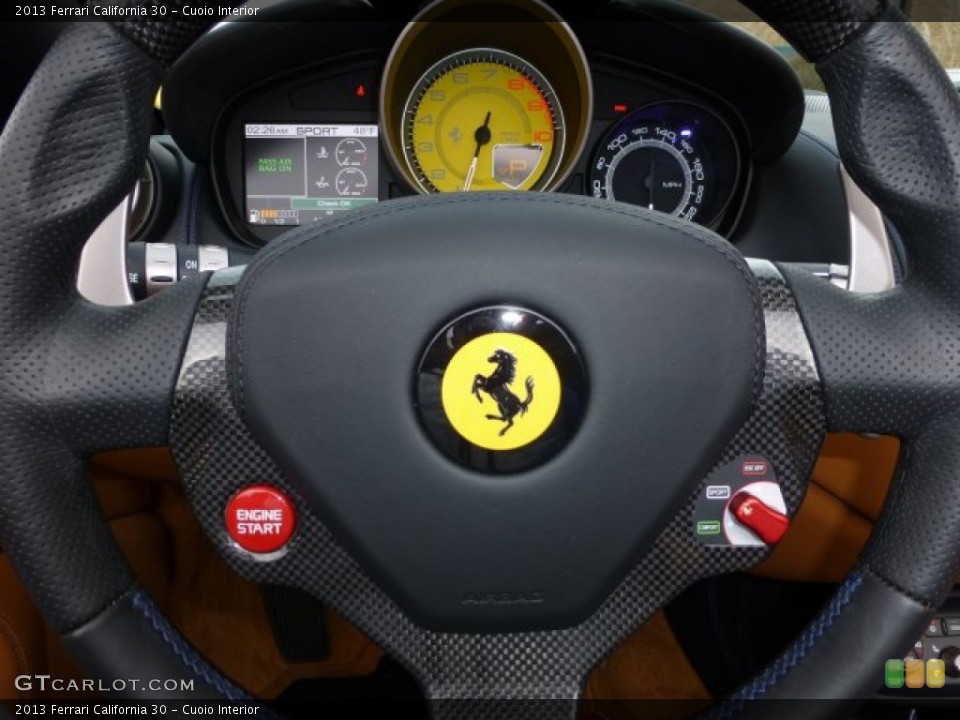 Cuoio Interior Steering Wheel for the 2013 Ferrari California 30 #73119603