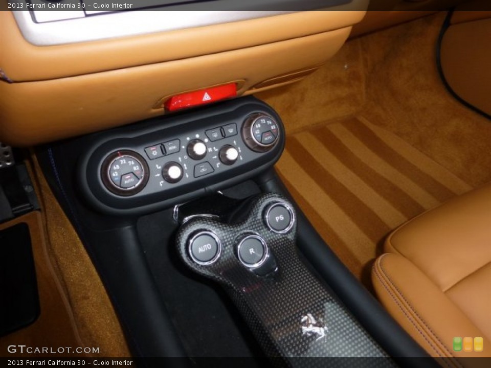 Cuoio Interior Controls for the 2013 Ferrari California 30 #73119705