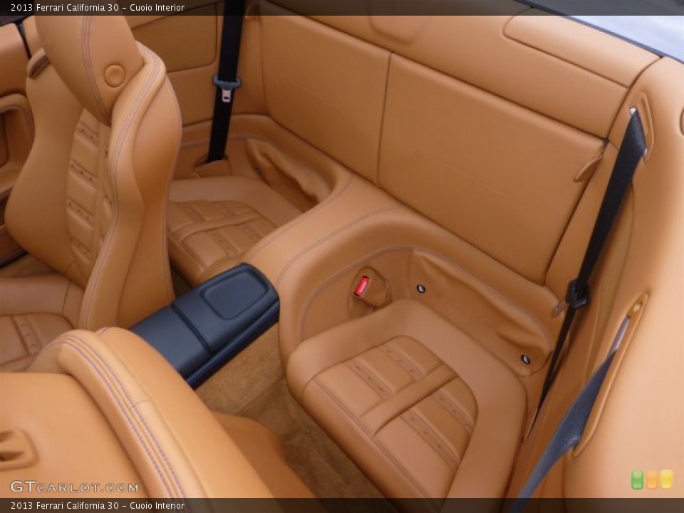 Cuoio Interior Rear Seat for the 2013 Ferrari California 30 #73119756