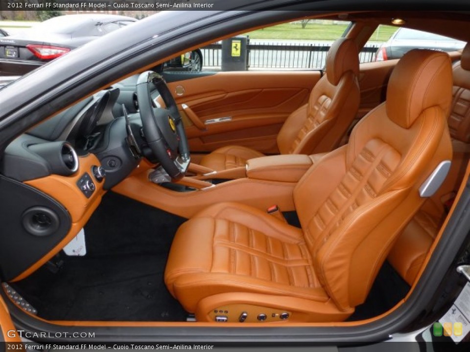Cuoio Toscano Semi-Anilina Interior Front Seat for the 2012 Ferrari FF  #73120937