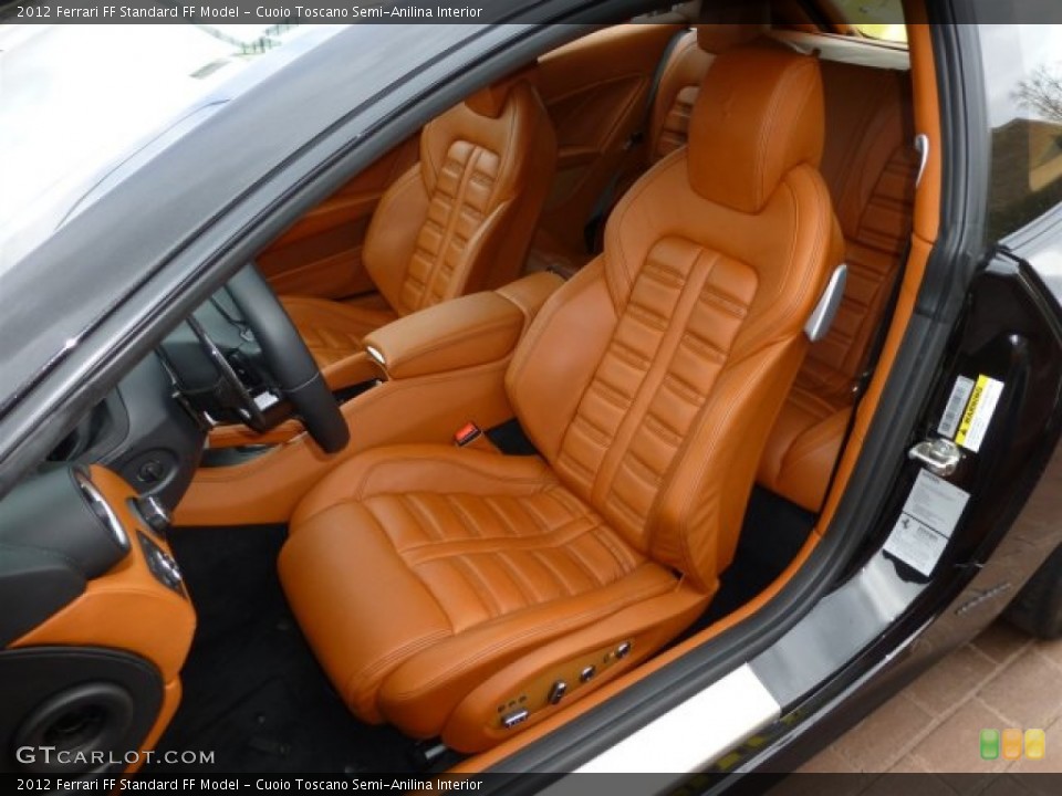 Cuoio Toscano Semi-Anilina Interior Front Seat for the 2012 Ferrari FF  #73120962