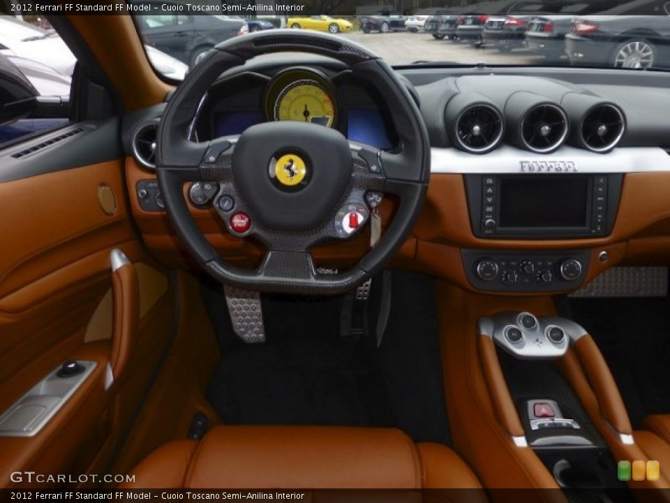 Cuoio Toscano Semi-Anilina Interior Dashboard for the 2012 Ferrari FF  #73121028