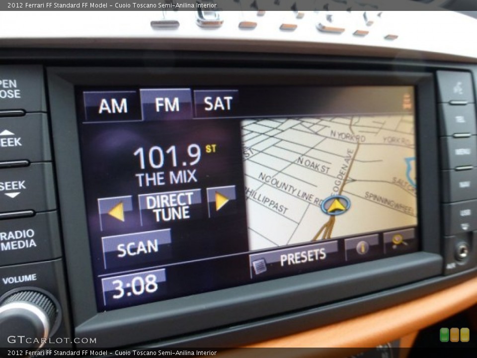 Cuoio Toscano Semi-Anilina Interior Navigation for the 2012 Ferrari FF  #73121118
