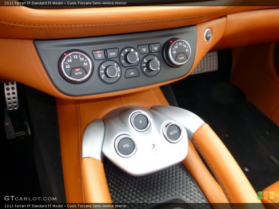 Cuoio Toscano Semi-Anilina Interior Controls for the 2012 Ferrari FF  #73121148