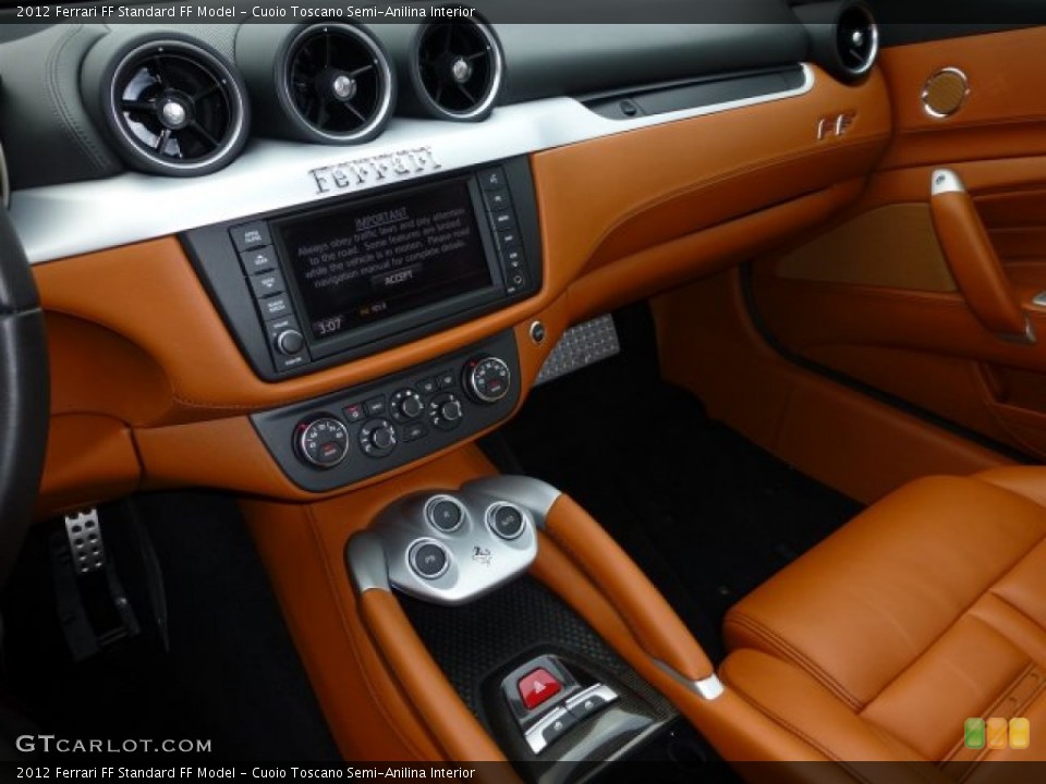 Cuoio Toscano Semi-Anilina Interior Controls for the 2012 Ferrari FF  #73121166