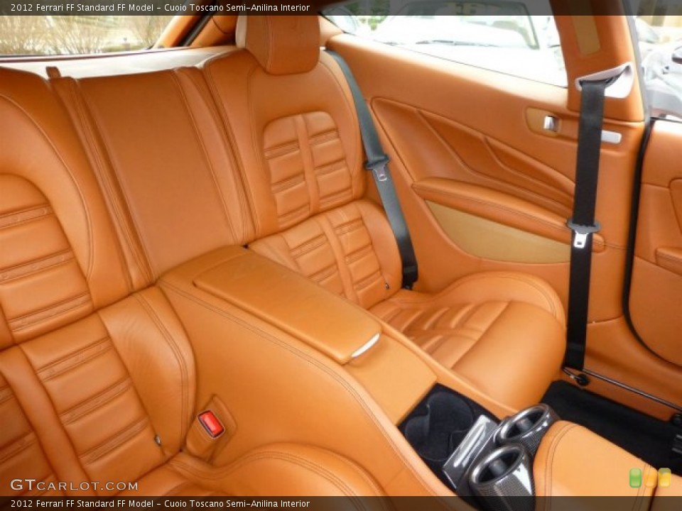 Cuoio Toscano Semi-Anilina Interior Rear Seat for the 2012 Ferrari FF  #73121216