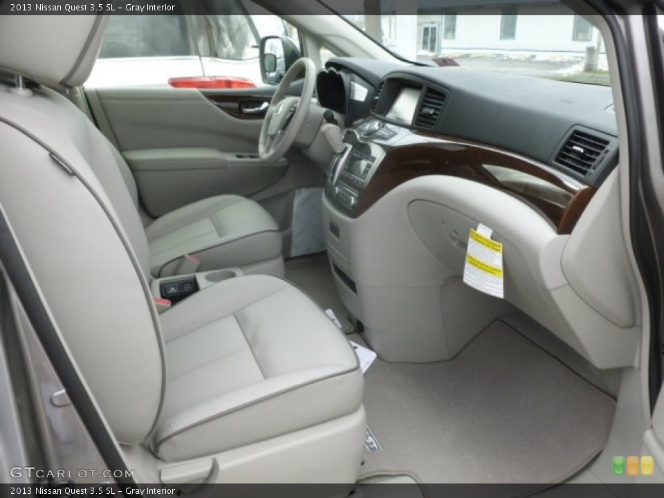 Gray Interior Photo for the 2013 Nissan Quest 3.5 SL #73121306