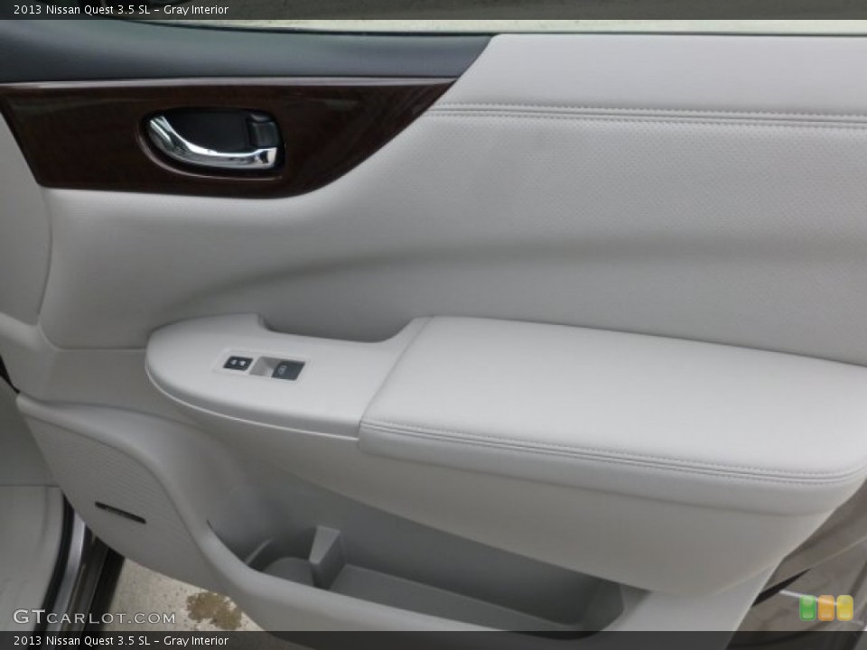 Gray Interior Door Panel for the 2013 Nissan Quest 3.5 SL #73121328