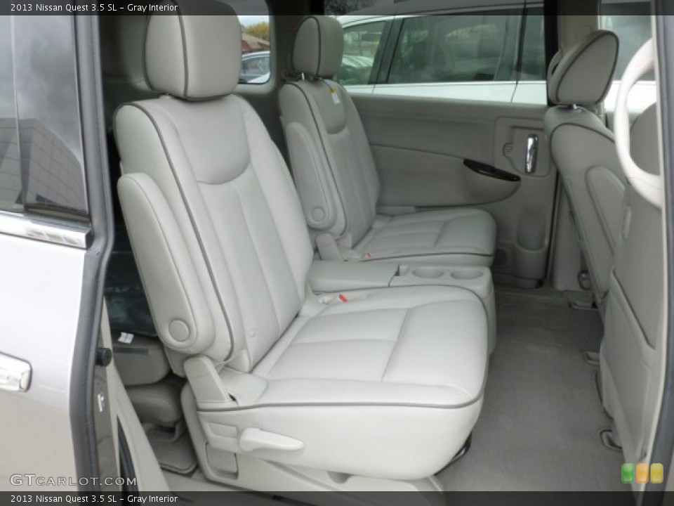 Gray Interior Photo for the 2013 Nissan Quest 3.5 SL #73121391