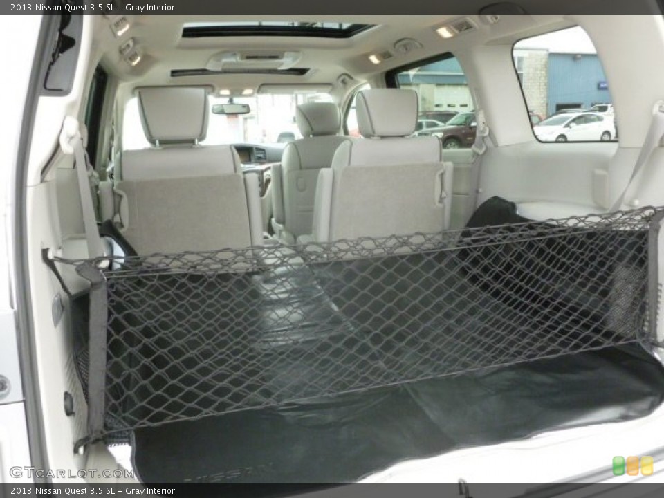 Gray Interior Trunk for the 2013 Nissan Quest 3.5 SL #73121413