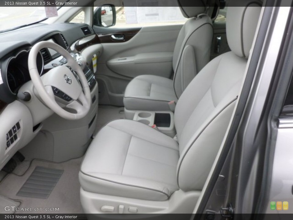 Gray Interior Photo for the 2013 Nissan Quest 3.5 SL #73121442