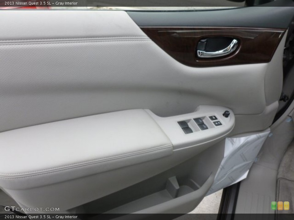 Gray Interior Door Panel for the 2013 Nissan Quest 3.5 SL #73121478