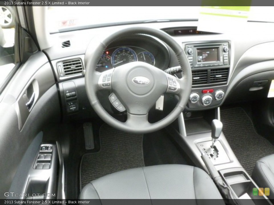 Black Interior Dashboard for the 2013 Subaru Forester 2.5 X Limited #73122294