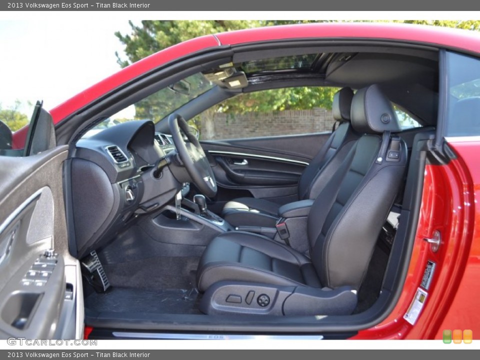 Titan Black Interior Photo for the 2013 Volkswagen Eos Sport #73122910