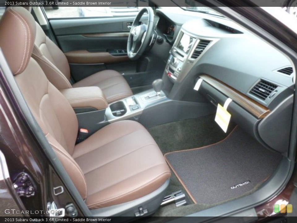Saddle Brown Interior Photo for the 2013 Subaru Outback 3.6R Limited #73122957