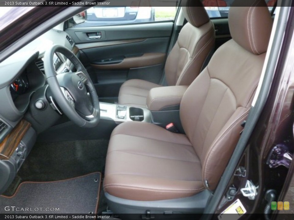 Saddle Brown Interior Photo for the 2013 Subaru Outback 3.6R Limited #73123048