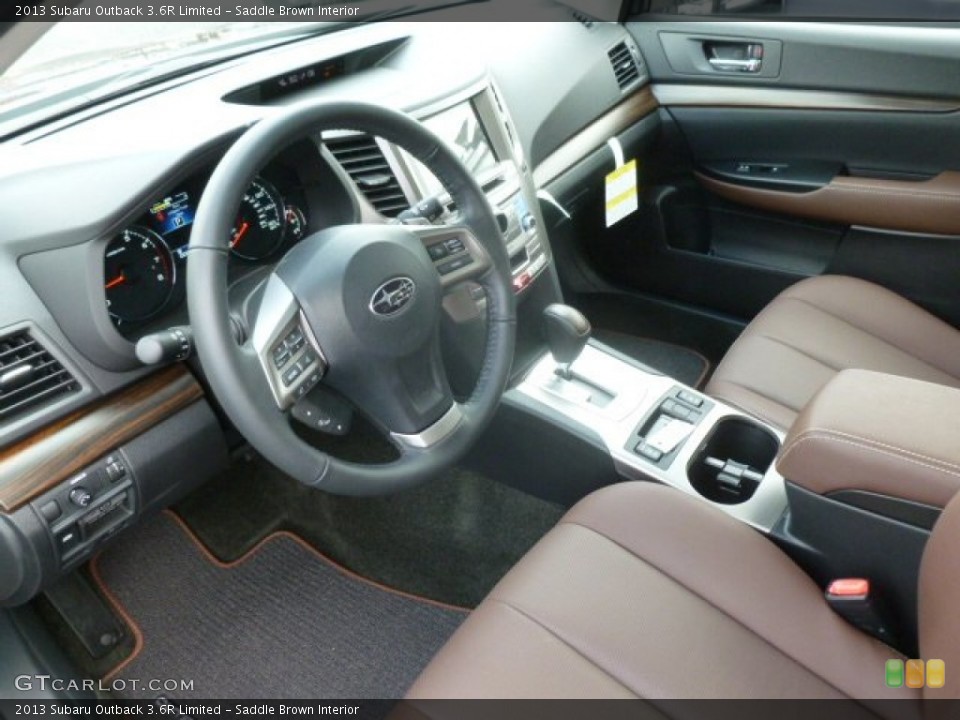 Saddle Brown Interior Photo for the 2013 Subaru Outback 3.6R Limited #73123068