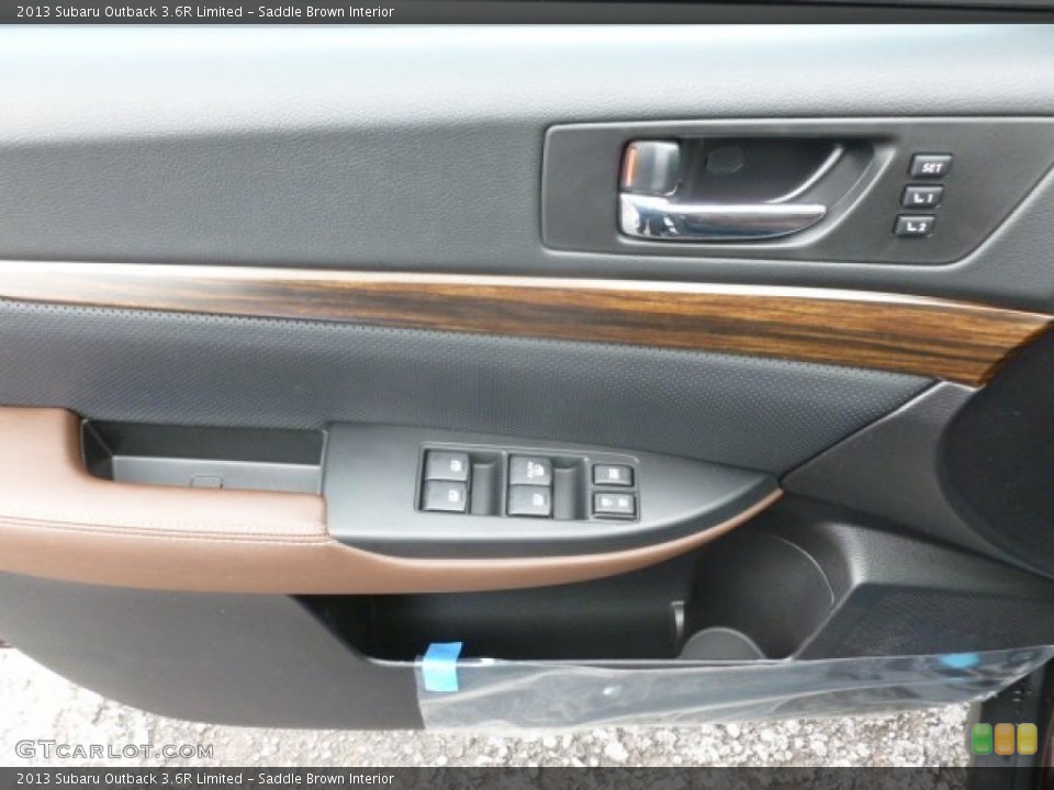 Saddle Brown Interior Door Panel for the 2013 Subaru Outback 3.6R Limited #73123082