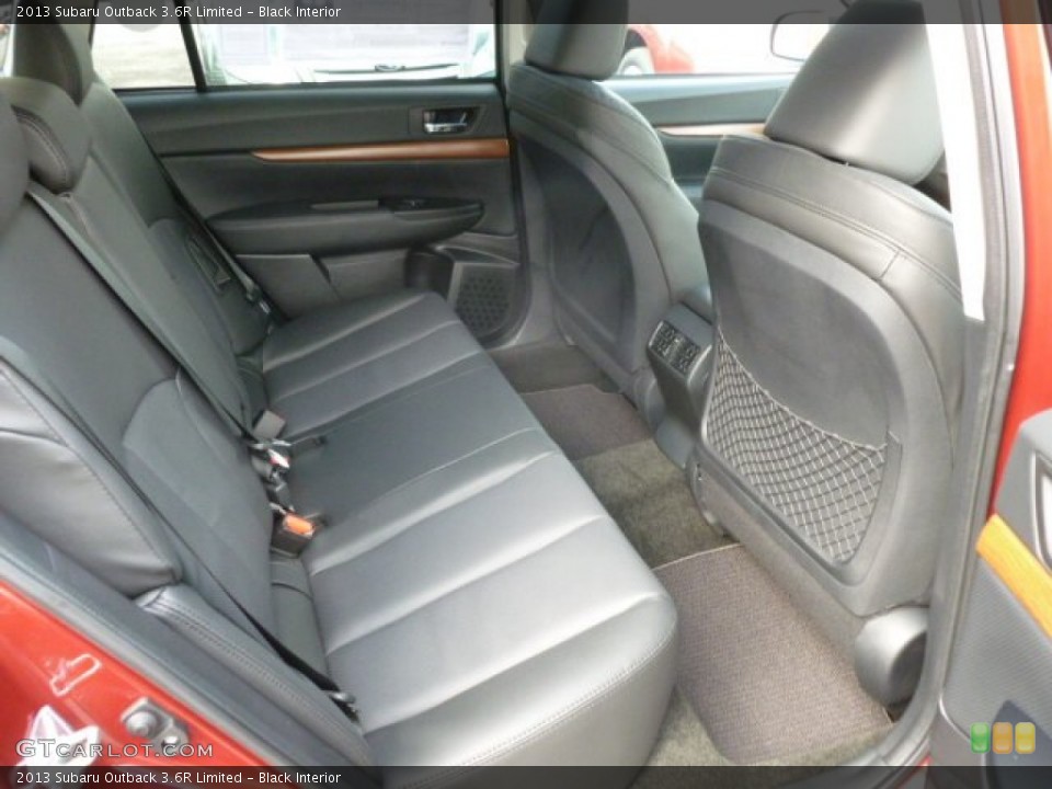 Black Interior Rear Seat for the 2013 Subaru Outback 3.6R Limited #73123710