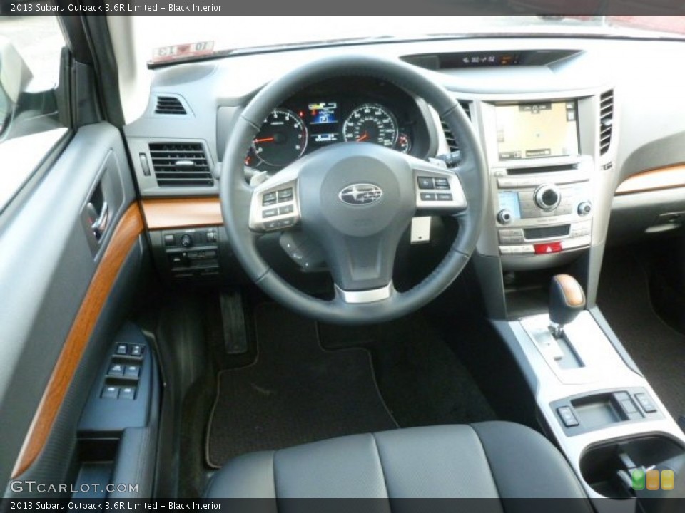 Black Interior Dashboard for the 2013 Subaru Outback 3.6R Limited #73123764