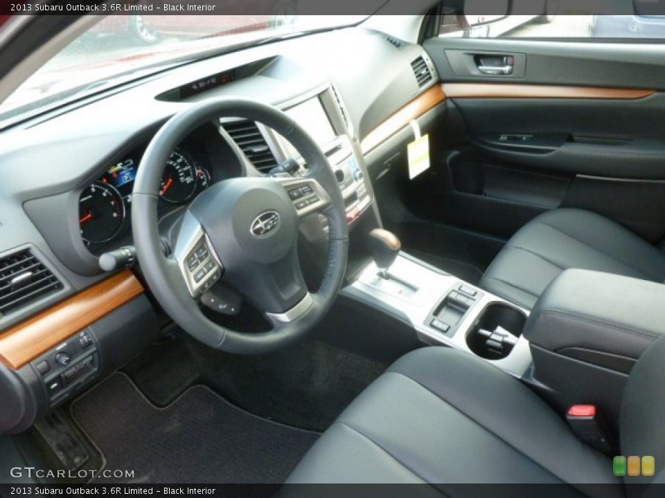 Black Interior Prime Interior for the 2013 Subaru Outback 3.6R Limited #73123806