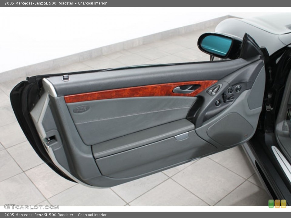 Charcoal Interior Door Panel for the 2005 Mercedes-Benz SL 500 Roadster #73125558