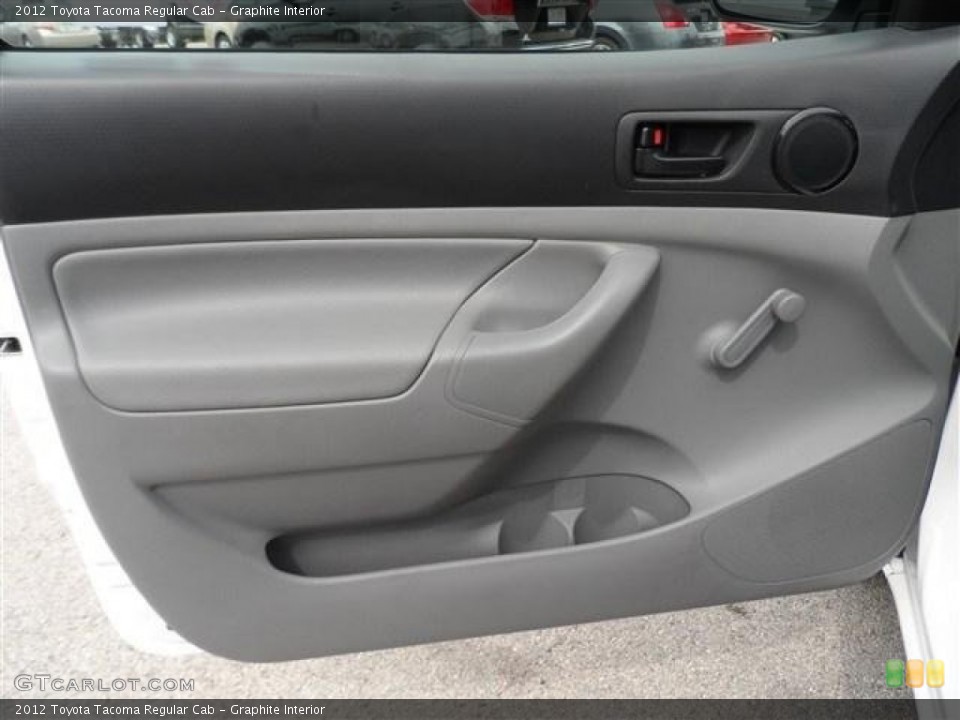 Graphite Interior Door Panel for the 2012 Toyota Tacoma Regular Cab #73130550