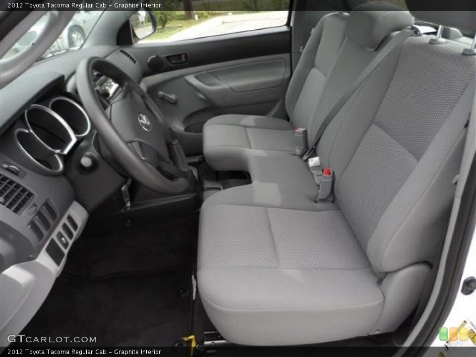 Graphite Interior Photo for the 2012 Toyota Tacoma Regular Cab #73130563
