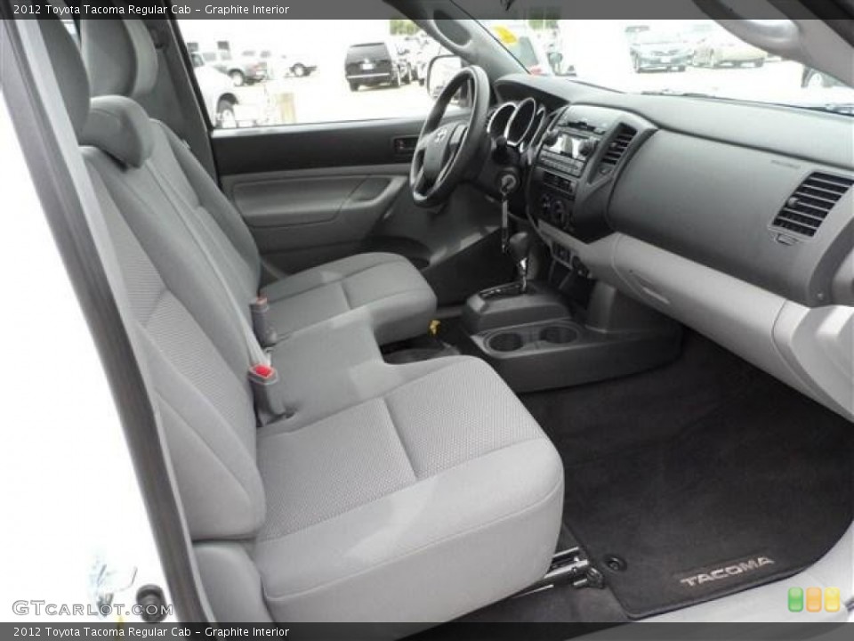 Graphite Interior Photo for the 2012 Toyota Tacoma Regular Cab #73130622