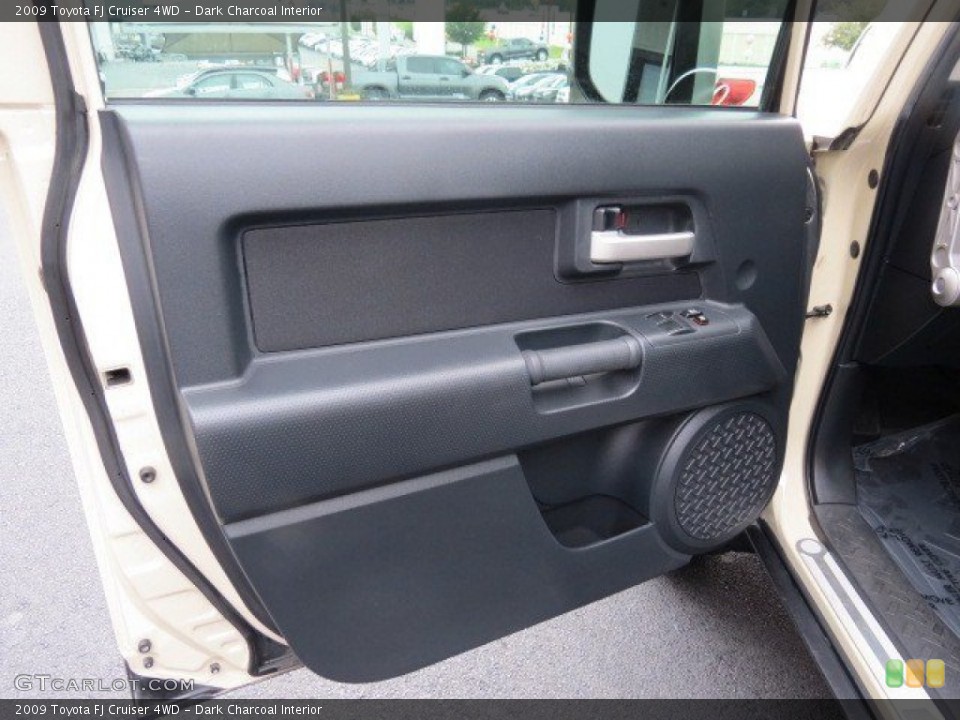 Dark Charcoal Interior Door Panel for the 2009 Toyota FJ Cruiser 4WD #73136604