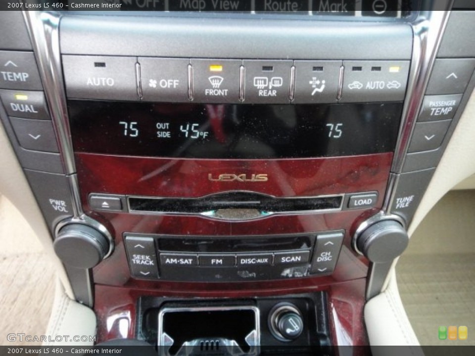 Cashmere Interior Controls for the 2007 Lexus LS 460 #73139136