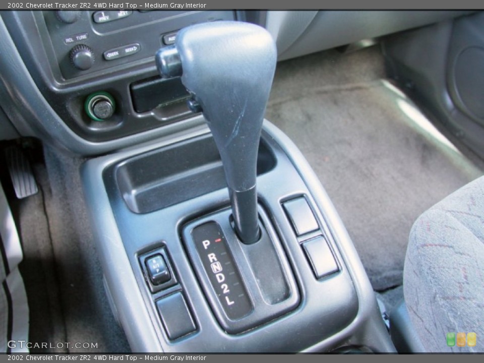 Medium Gray Interior Transmission for the 2002 Chevrolet Tracker ZR2 4WD Hard Top #73140322