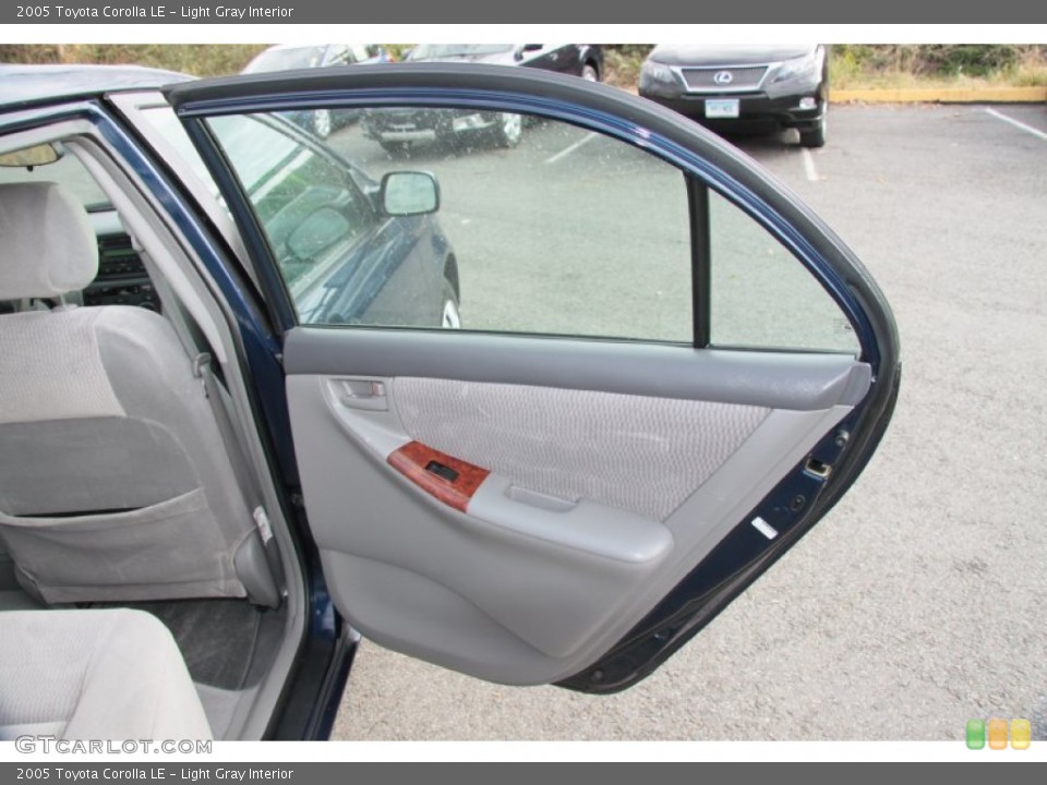 Light Gray Interior Door Panel for the 2005 Toyota Corolla LE #73140795