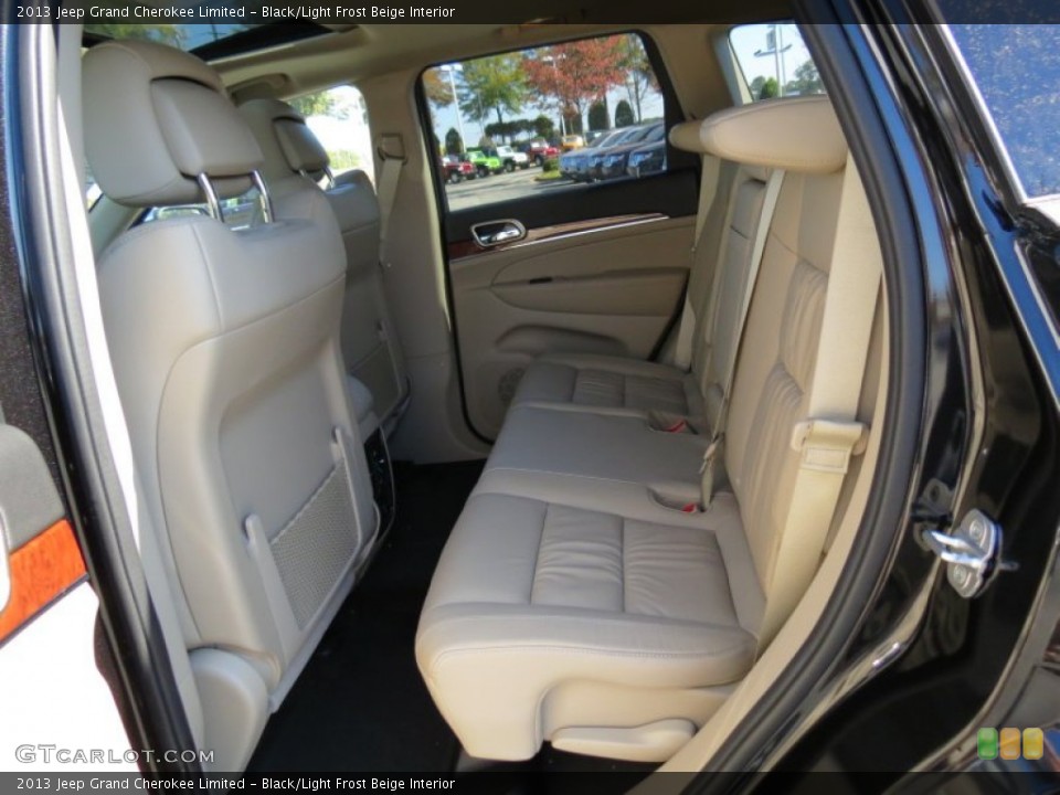 Black/Light Frost Beige Interior Rear Seat for the 2013 Jeep Grand Cherokee Limited #73146315